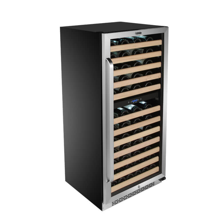 Whynter 24" Wide, 92 Bottle Dual Zone Compressor Wine Cooler