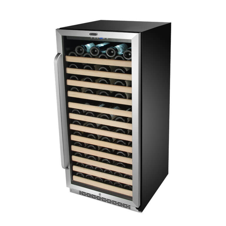 Whynter 24" Wide, 100 Bottle Single Zone Wine Cooler