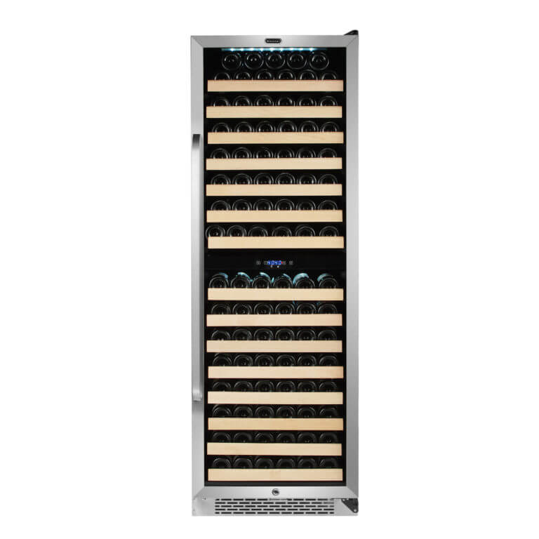 Whynter 24" Wide, 164 Bottle Dual Zone Compressor Wine Cooler