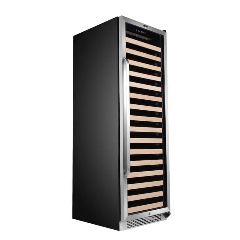 Whynter 24" Wide, 166 Bottle Single Zone Compressor Wine Cooler | Stainless Steel
