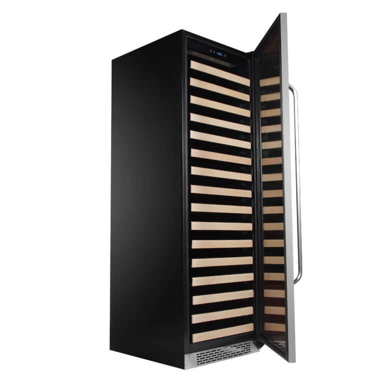 Whynter 24" Wide, 166 Bottle Single Zone Compressor Wine Cooler | Stainless Steel
