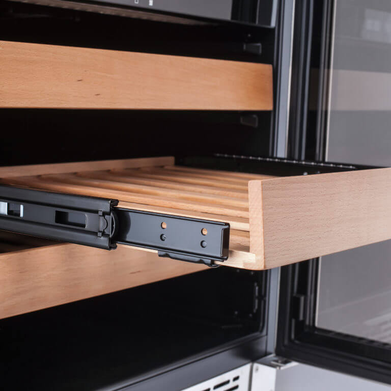 Whynter 24" Wide, 54 Bottle Single Zone Wine Cooler | Stainless Steel