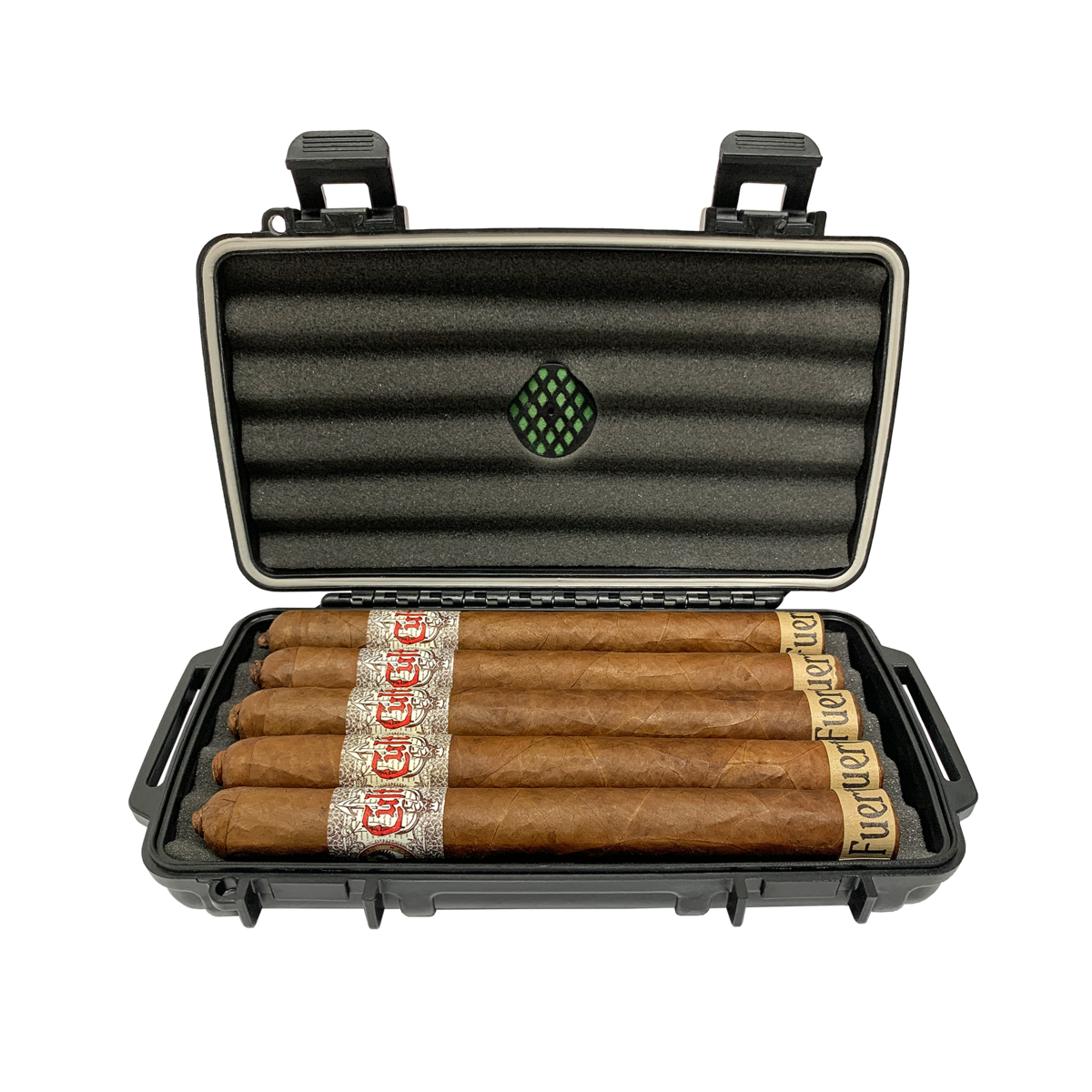 Cigar Caddy 10 ct Travel Cigar Humidor- Hero Series