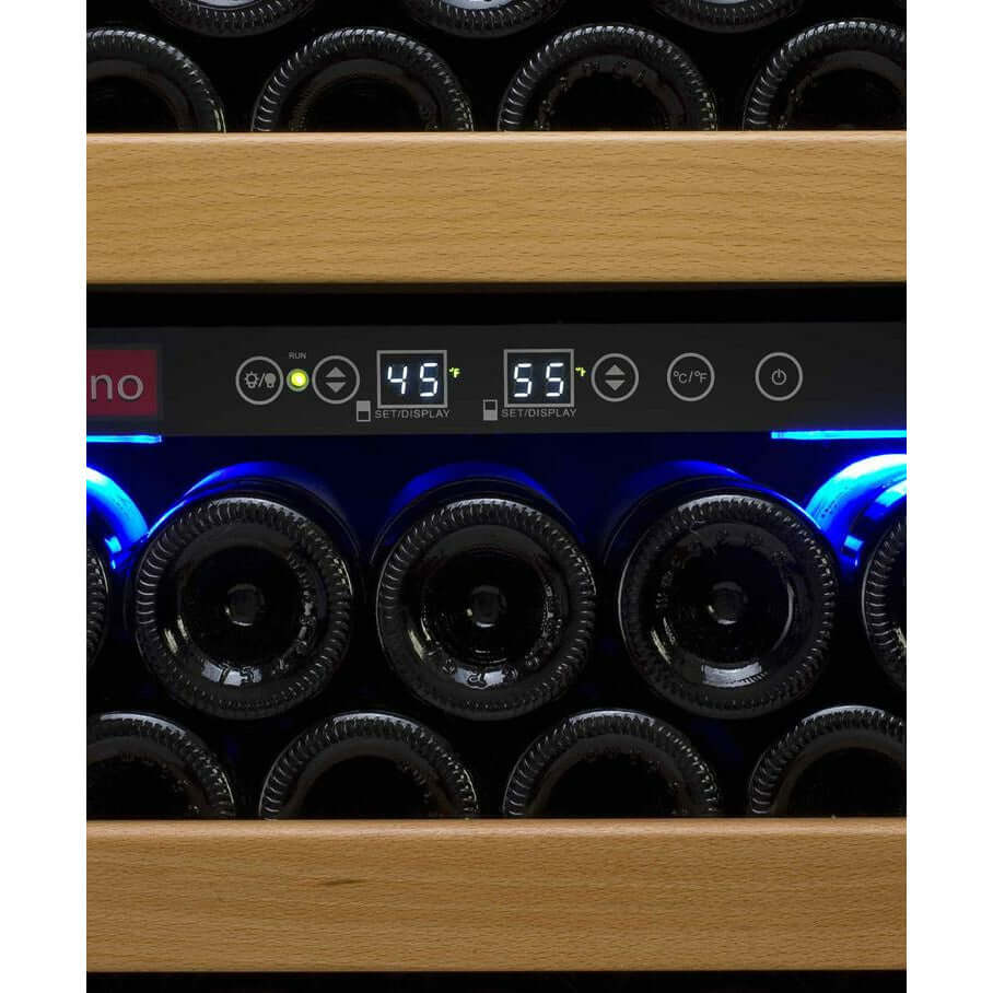 Allavino 24” 99 Bottle Dual Zone Wine Cooler | Tru-Vino Technology and FlexCount II Shelving