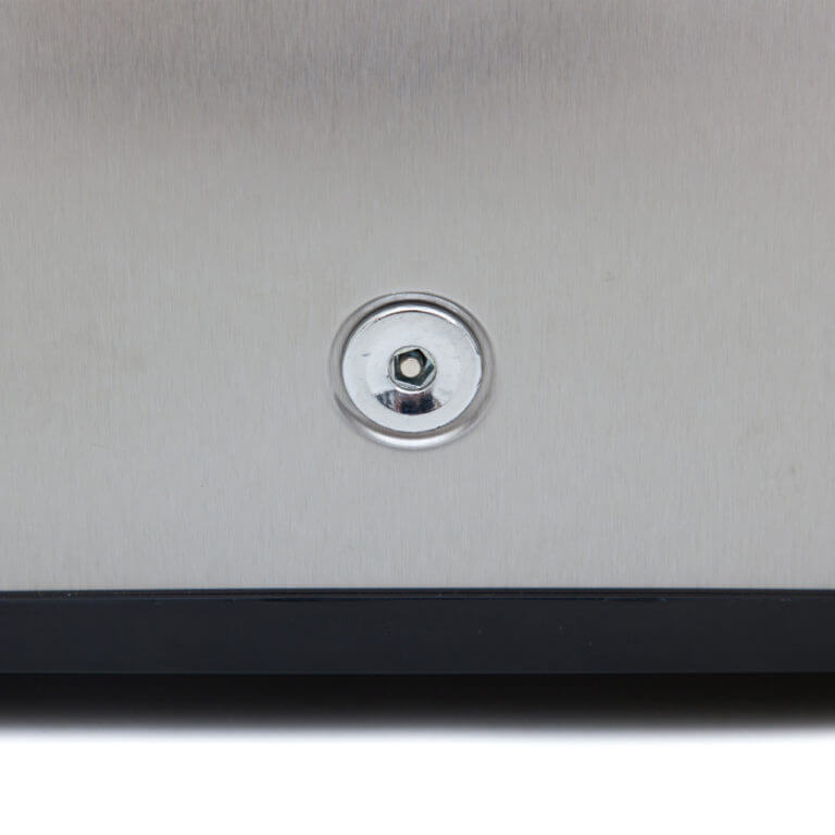 Whynter 2.1 cu. ft. Stainless Steel Upright Freezer with Lock | Energy Star Rated