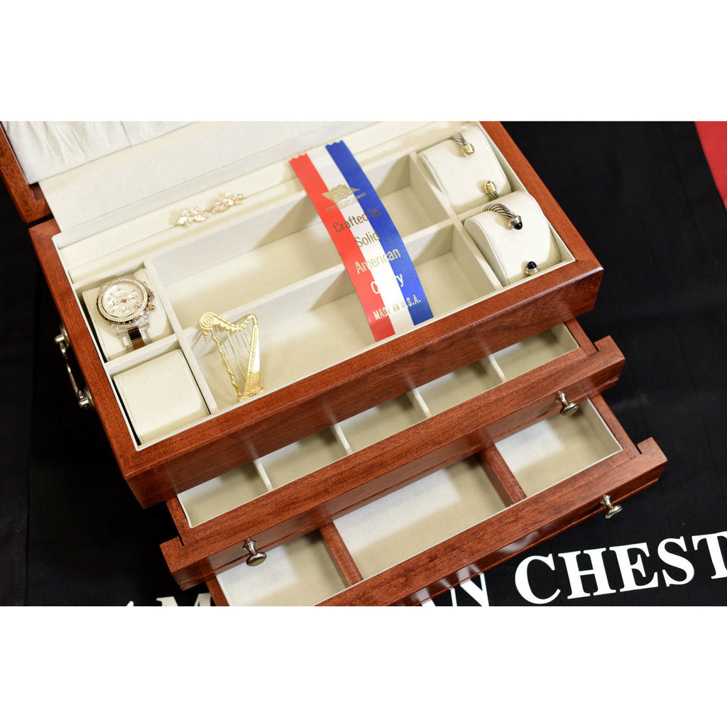 First Lady Jewelry Box | 2-Drawers