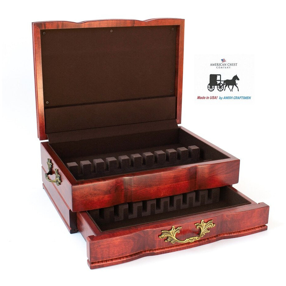 Grandeur Flatware Storage Chest | Holds 180 Pieces