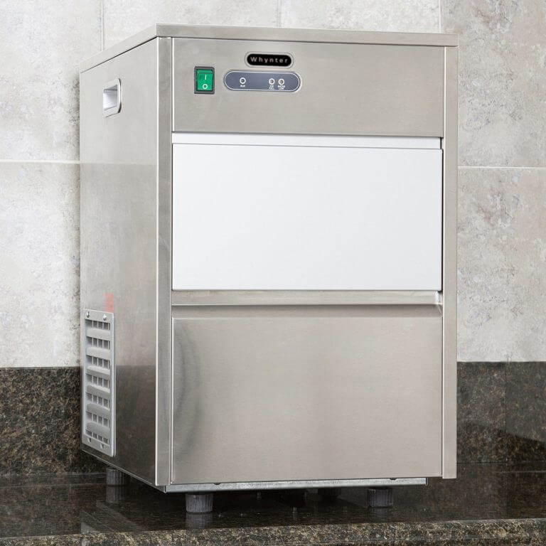 Whynter Freestanding Ice Maker | Countertop/Bar Top | 44lb capacity | FIM-450HS