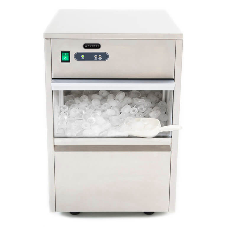 Whynter Freestanding Ice Maker | Countertop/Bar Top | 44lb capacity | FIM-450HS