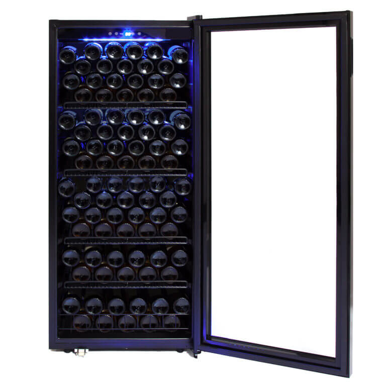 Whynter 24" Wide, 124 Bottle Wine Cabinet Refrigerator | Freestanding