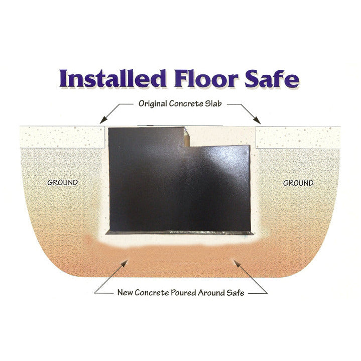 Hollon B1500 Floor Safe