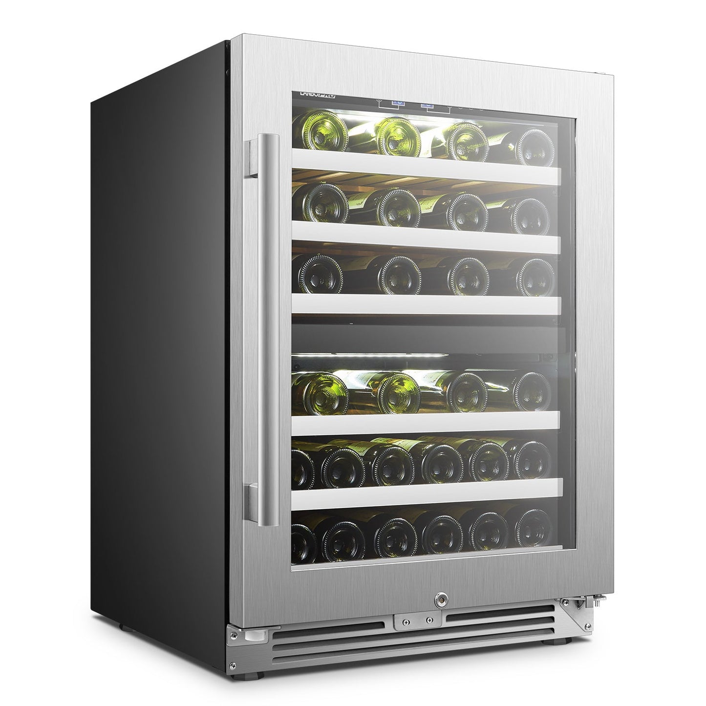 LanboPro 24" Wide, 44 Bottle Dual Zone Wine Cooler