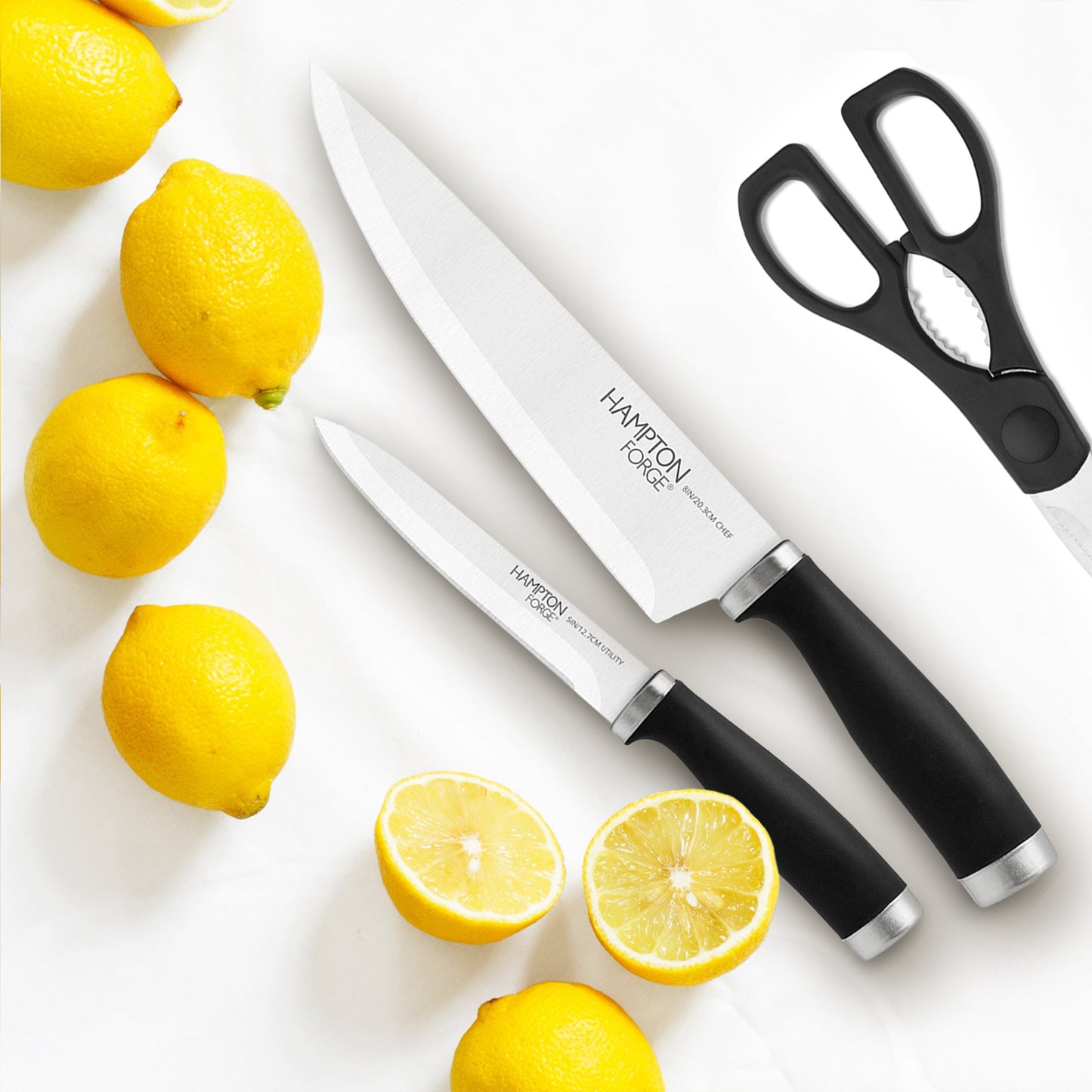 Epicure Black 17 Piece Cutlery Set