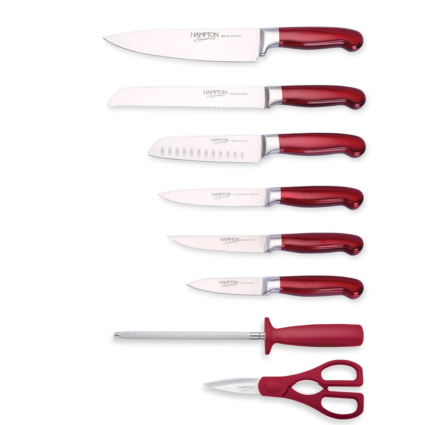 Rorik Red 14 Piece Block Set