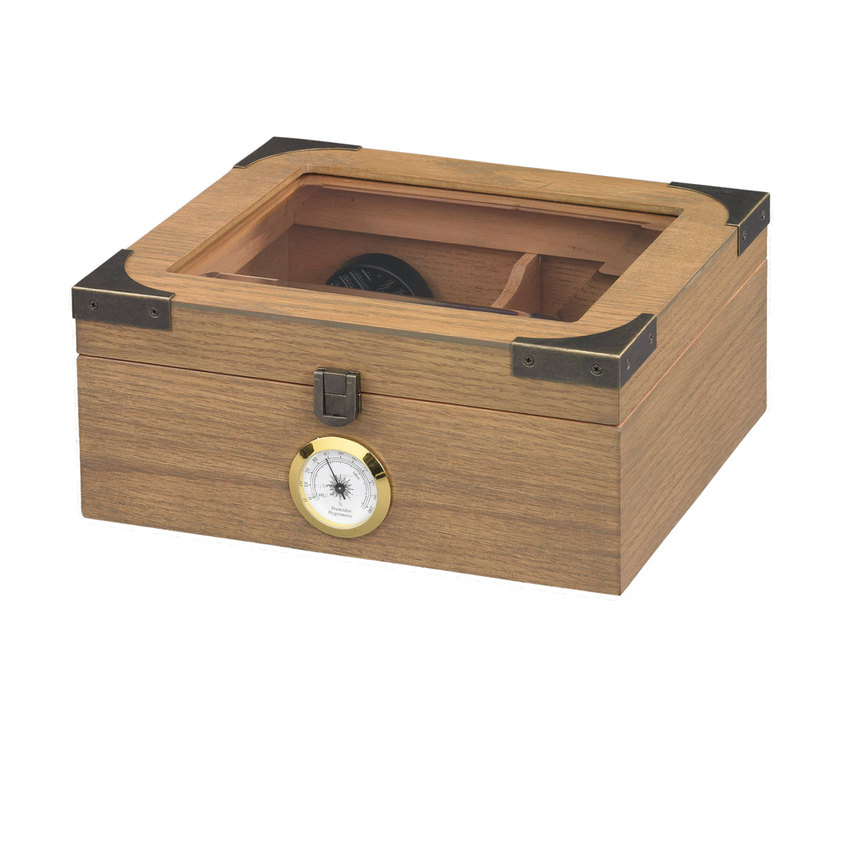 Newport Desktop Cigar Humidor | Holds 50 Cigars
