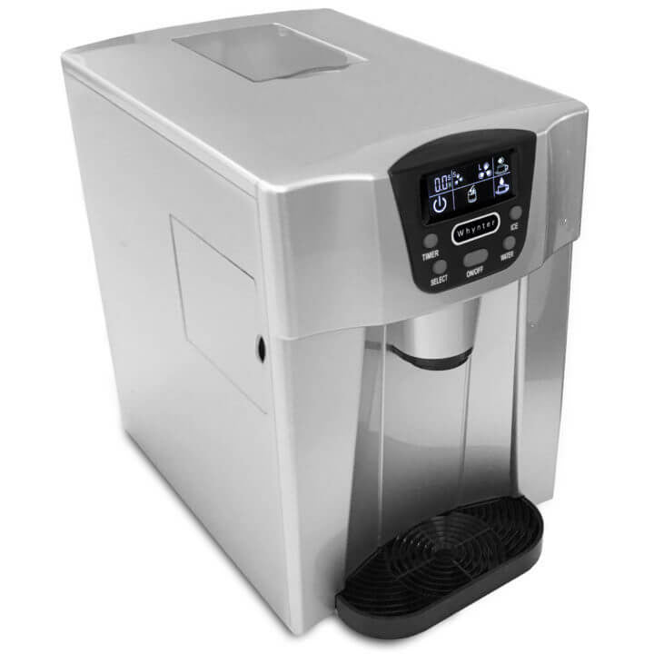 Whynter Direct Connection Ice Maker and Water Dispenser for Countertop | IDC-221SC