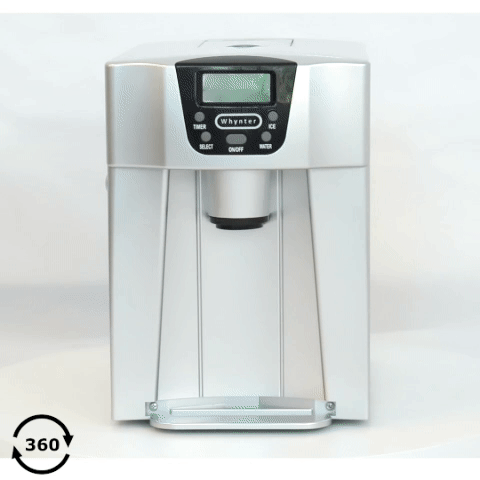 Whynter Direct Connection Ice Maker and Water Dispenser for Countertop | IDC-221SC