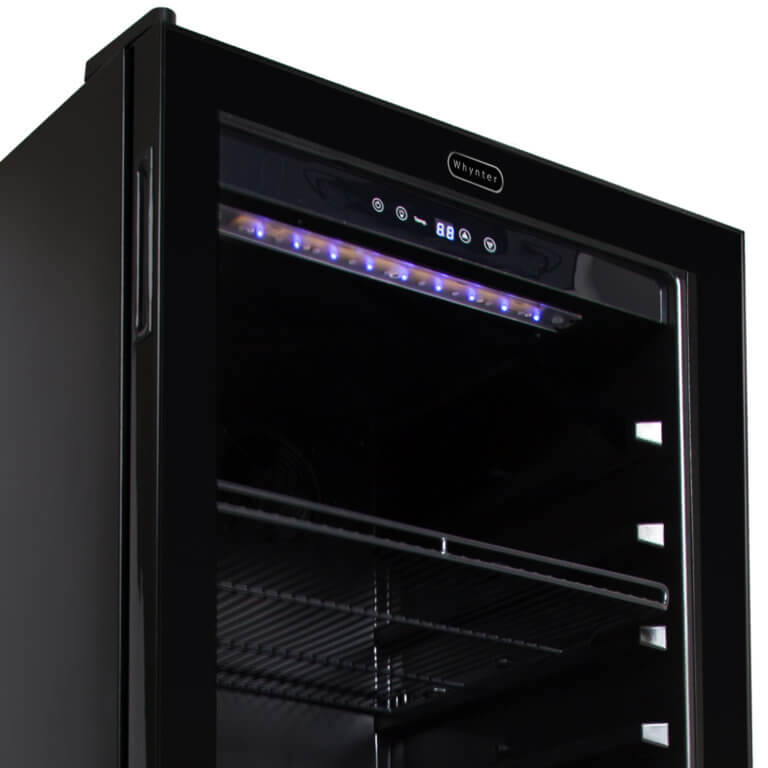 Whynter 24" Wide, 124 Bottle Wine Cabinet Refrigerator | Freestanding