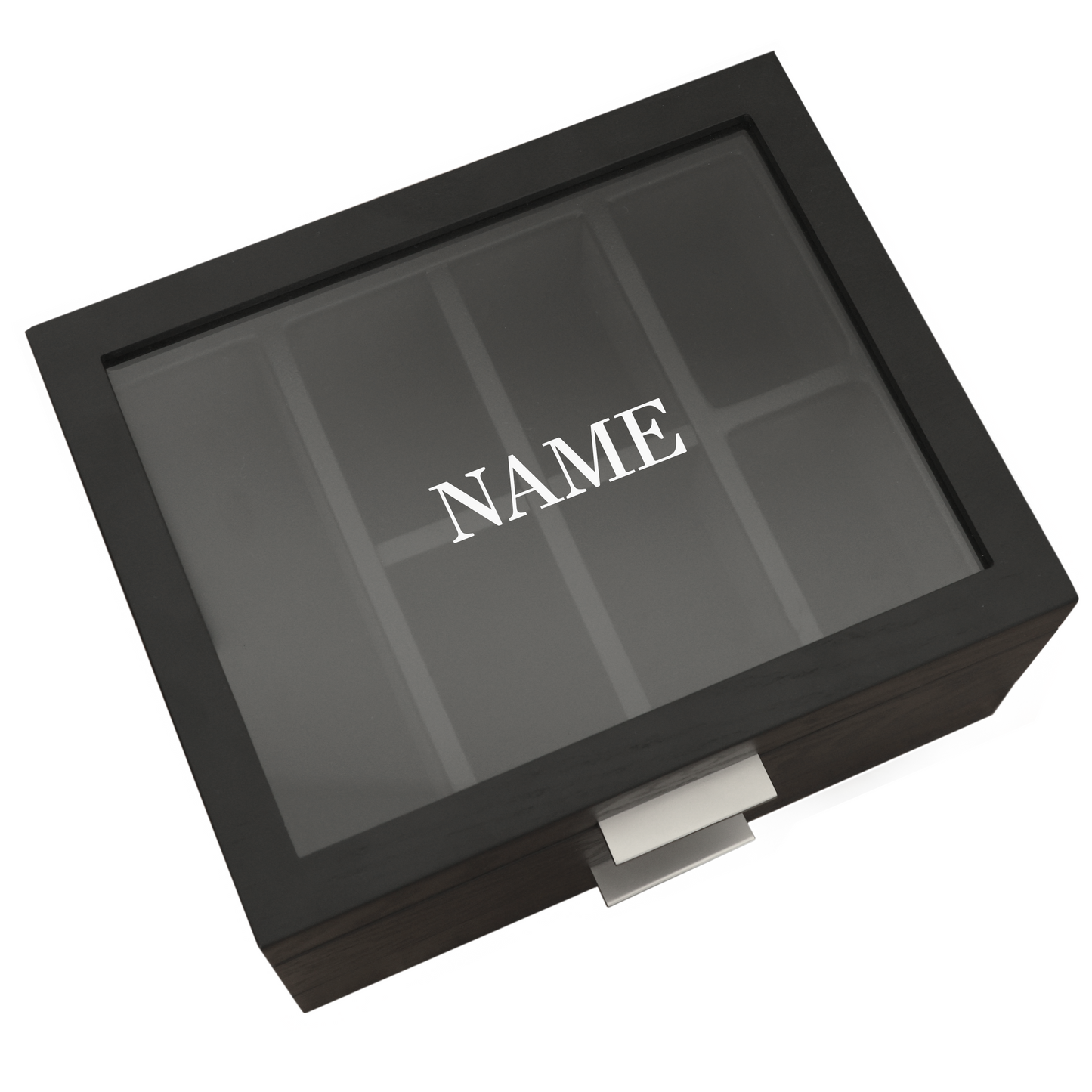 Mill Watch Box Black Finish - 8 Slot