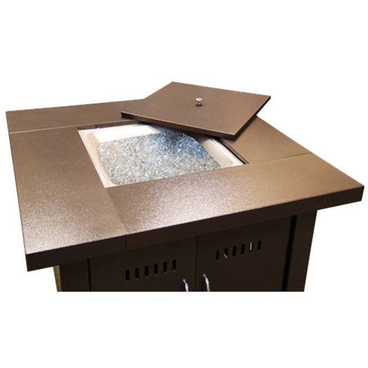 AZ Patio Heaters 38" Bronze Finish Propane Fire Pit