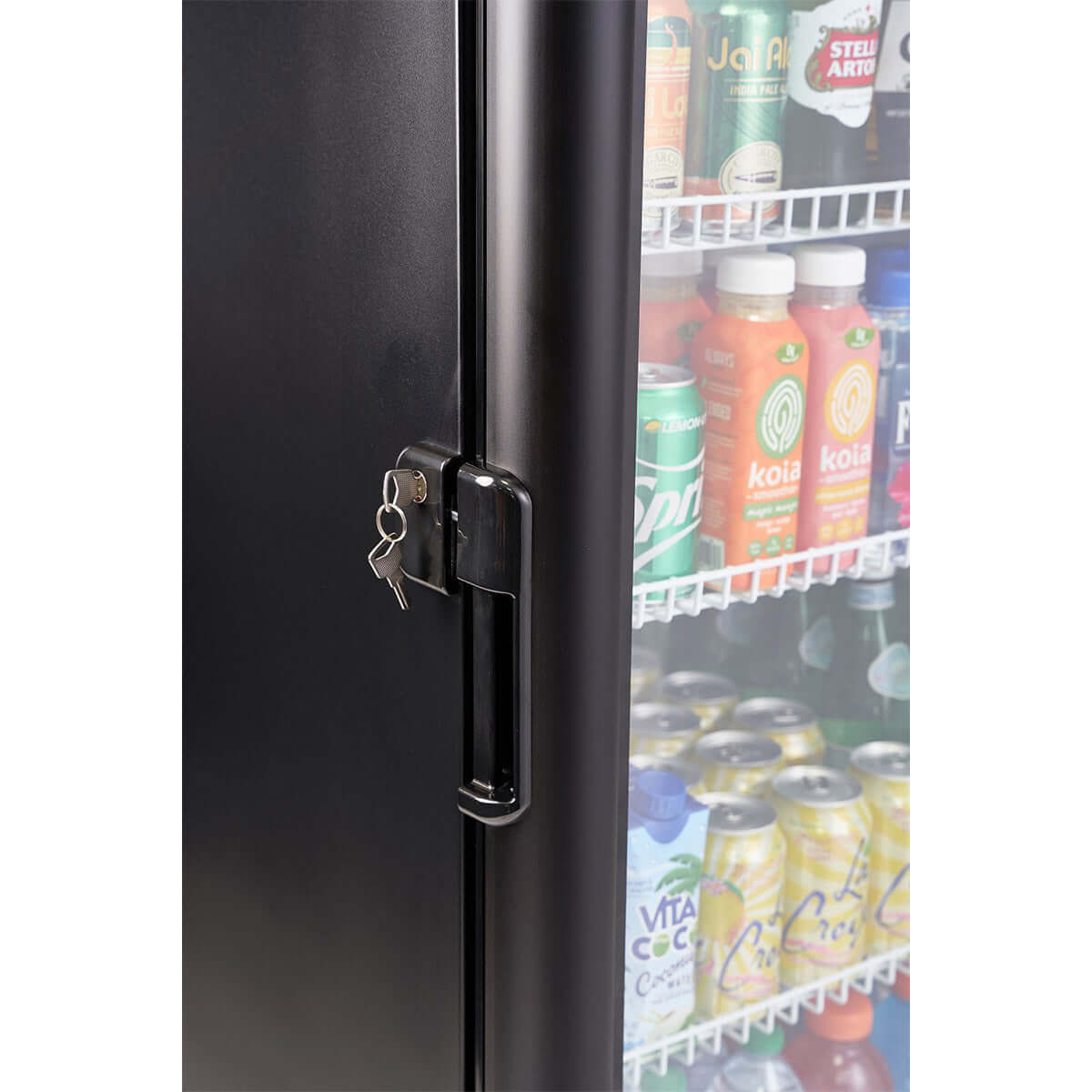 12.5 cu.ft Commercial Display Refrigerator | Black | PRF1257DX