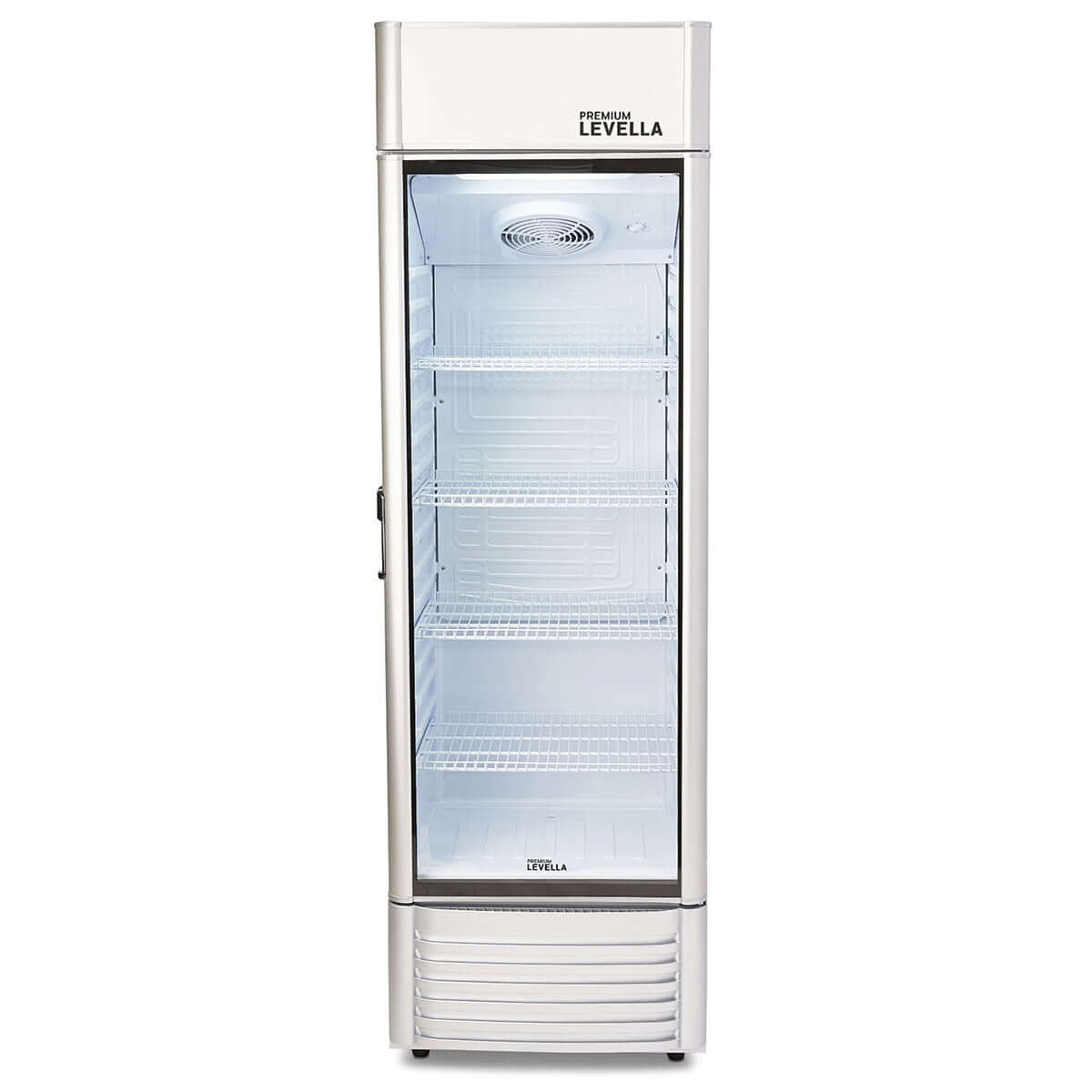 12.5 cu.ft Commercial Display Refrigerator | Silver | PRF125DX