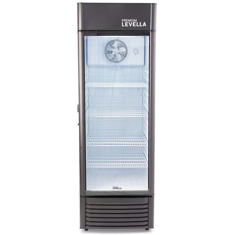 15.5 cu.ft Commercial Display Refrigerator | Black | PRF1557DX