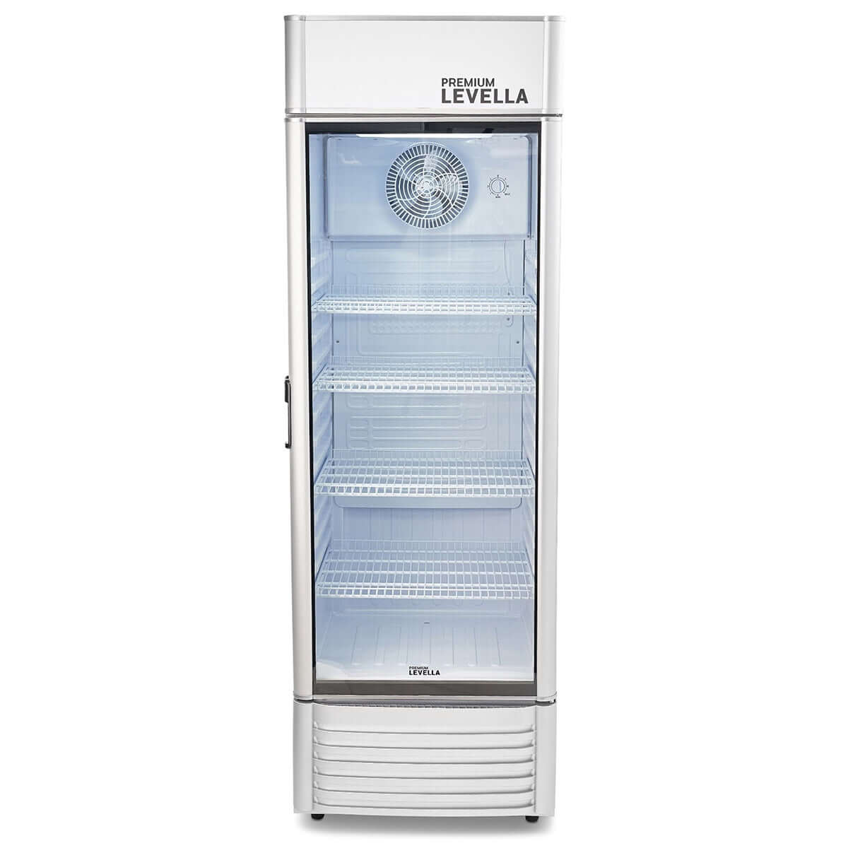 15.5 cu.ft Commercial Display Refrigerator | Silver | PRF155DX