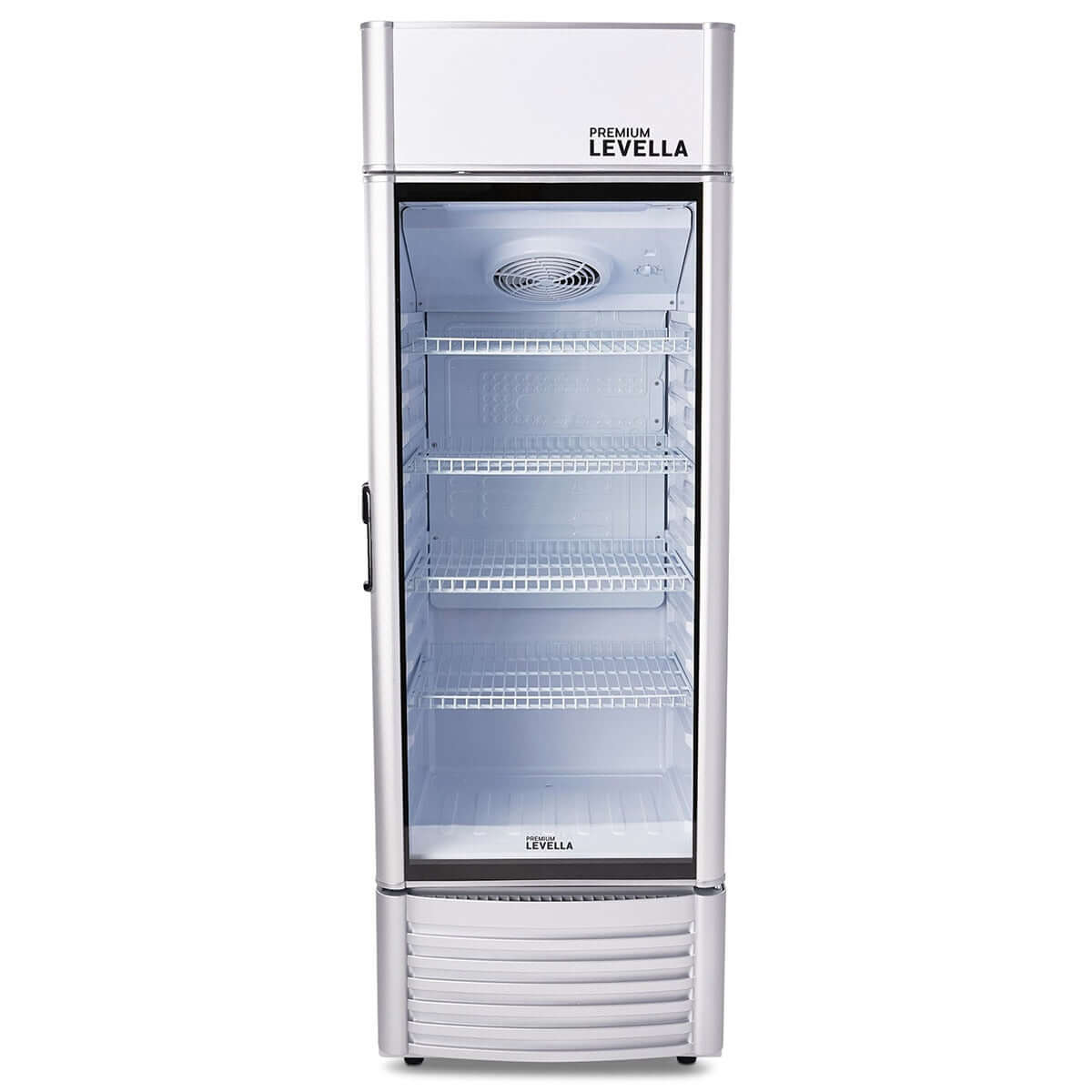 9.0 cu.ft Commercial Display Refrigerator | Silver | PRF90DX
