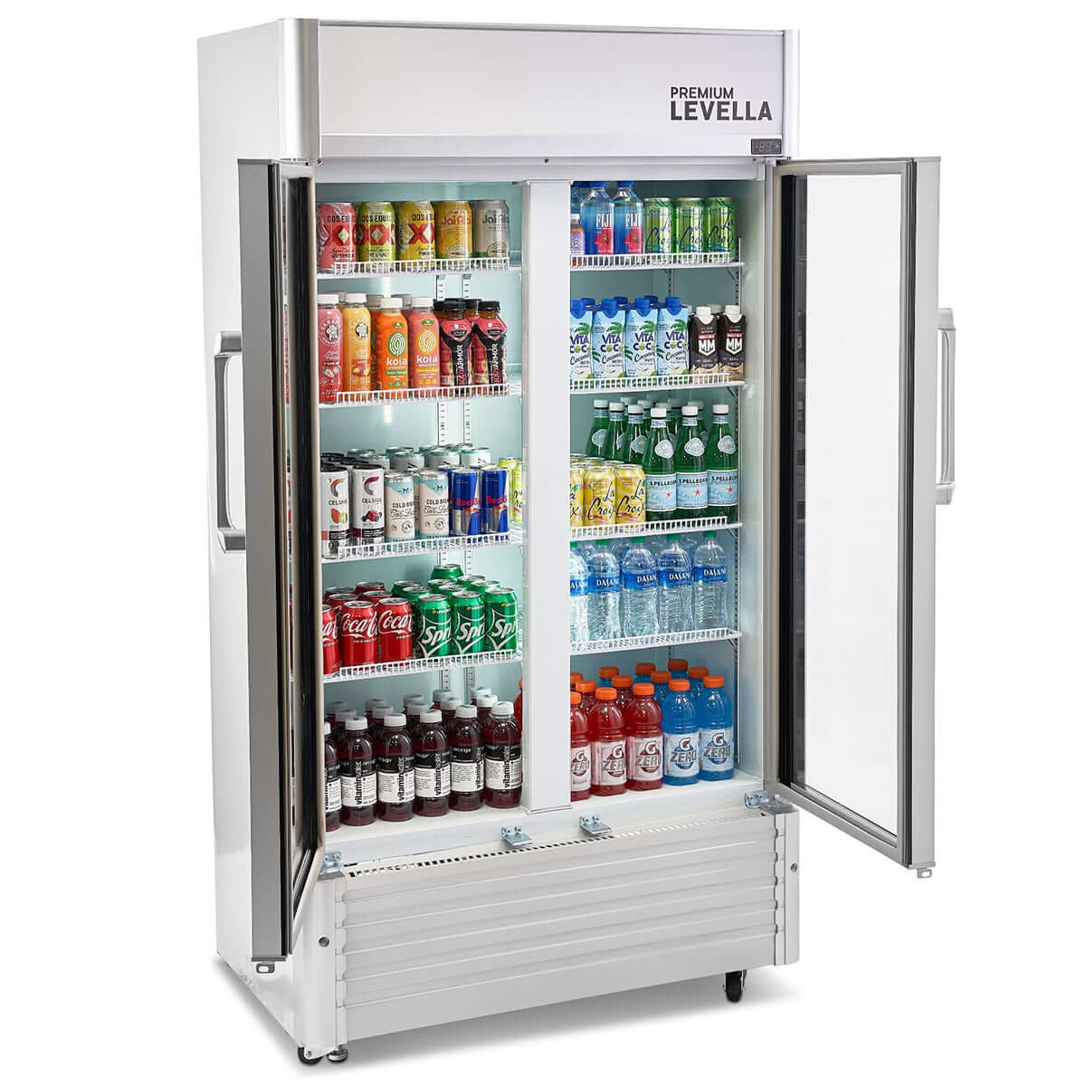 16 Cu Ft Display Refrigerator | Silver Exterior Finish