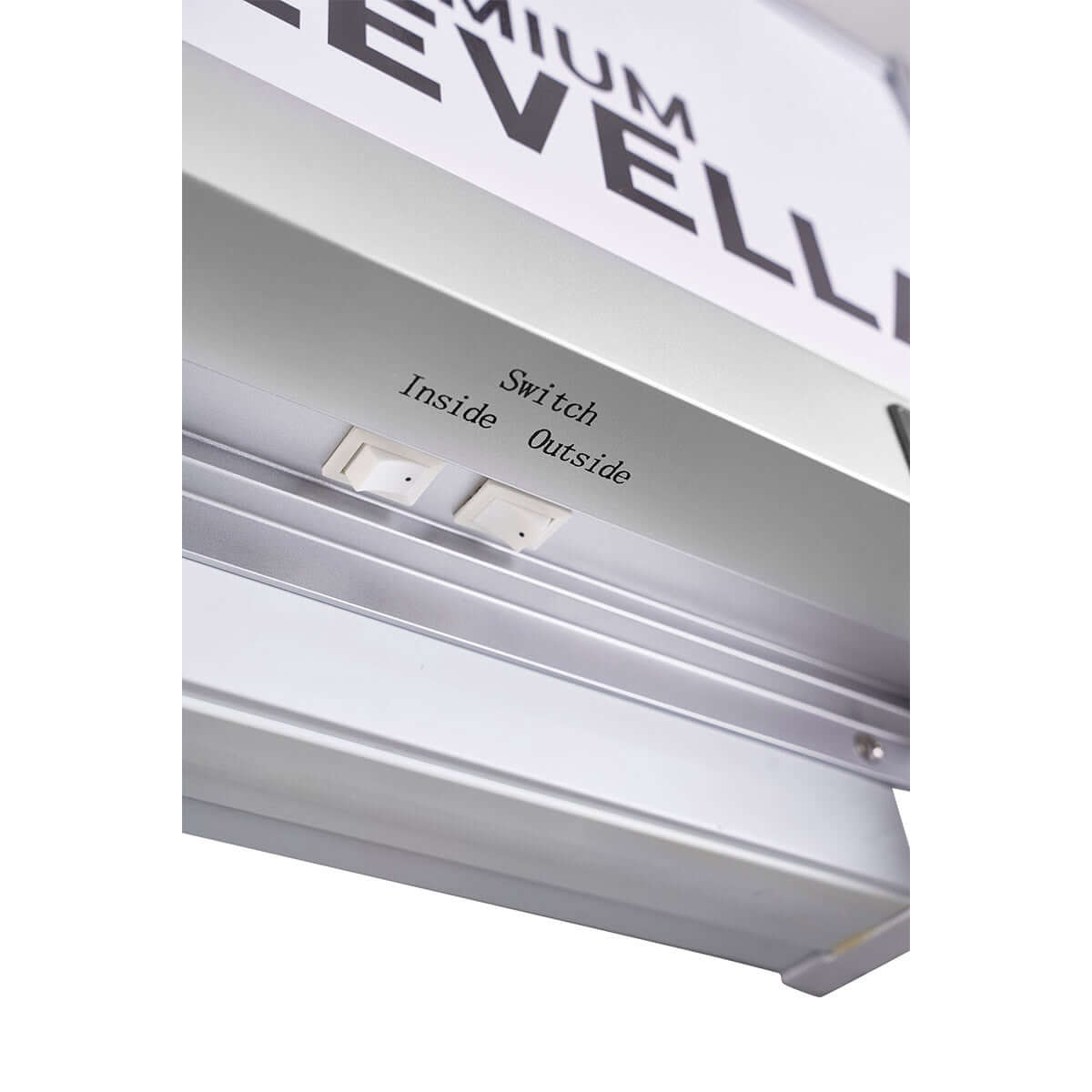 21 cu.ft Commercial Display Refrigerator | Double Doors | Silver | PRN210DX