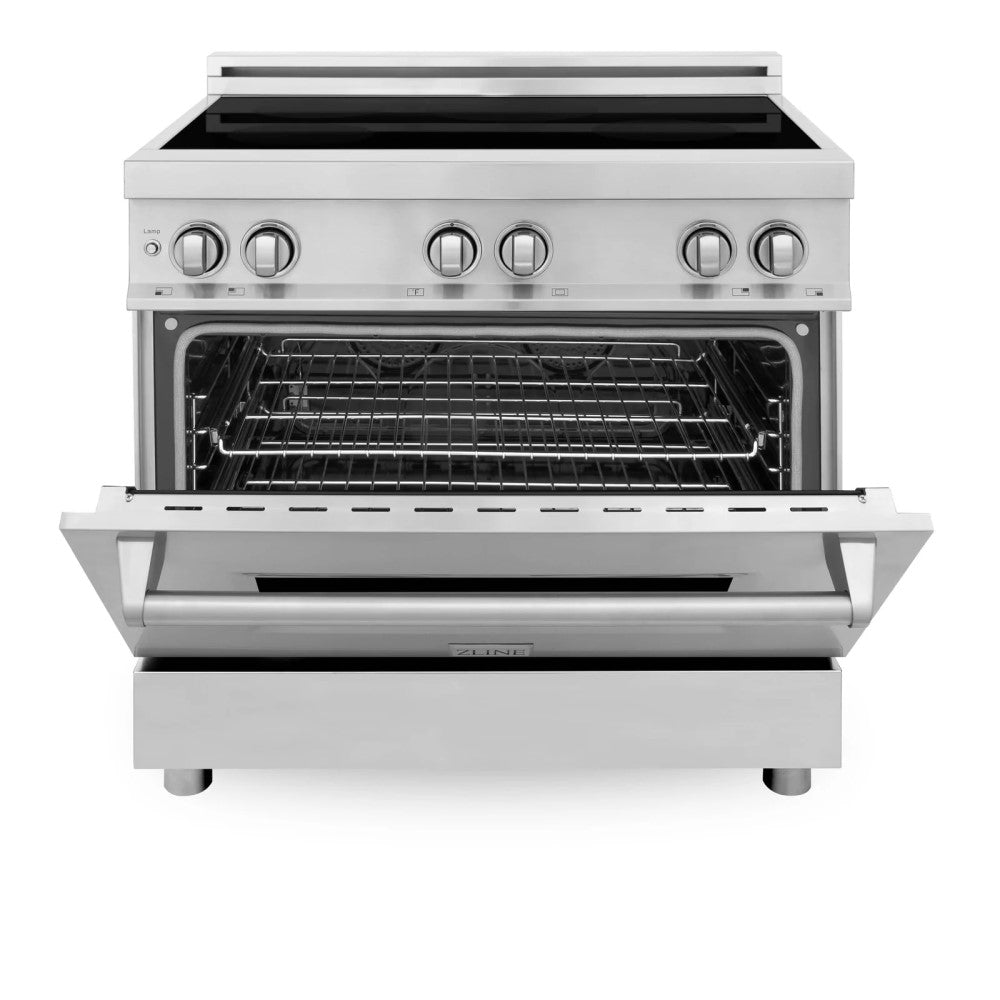 ZLINE 36" Induction Range with a 4 Element Stove and Electric Oven (RAIND-36)