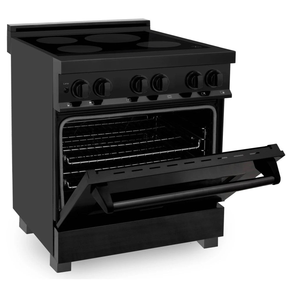 ZLINE Induction Range with a 4 Element Stove and Electric Oven (RAIND-BS)