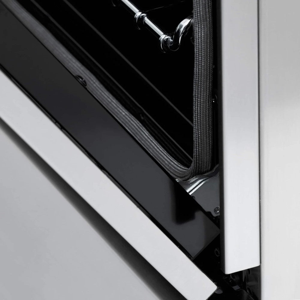 ZLINE 30" 4.0 cu. ft. Induction Range in DuraSnow® with a 4 Element Stove and Electric Oven (RAINDS-30)