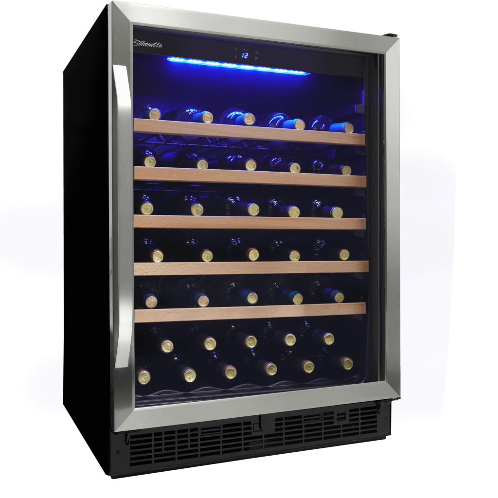 Danby Silhouette Stilton | 24" Single Zone Wine Cooler | Holds 50 Bottles