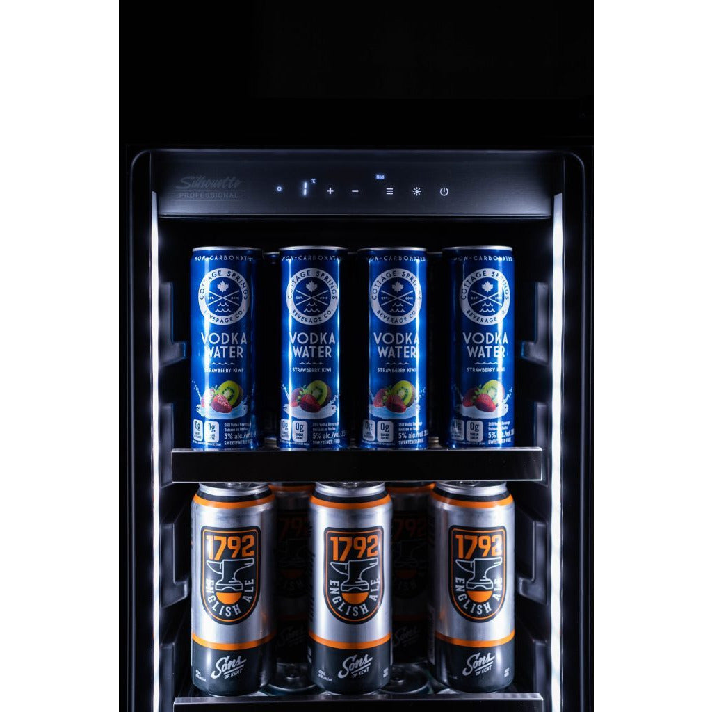 Danby Silhouette 15" Wide, Integrated Beverage Center | Holds 66 Cans & 7 Bottles