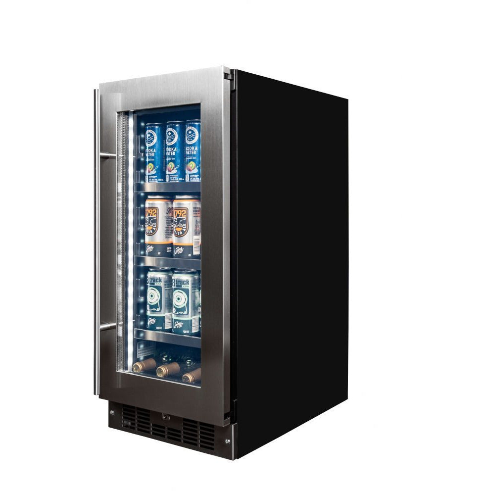 Danby Silhouette 15" Wide, Integrated Beverage Center | Holds 66 Cans & 7 Bottles