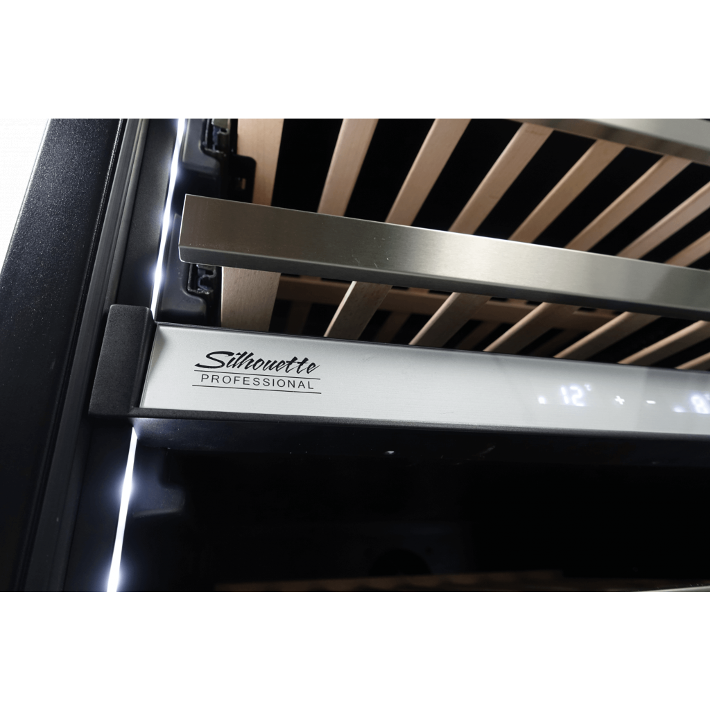 Danby Silhouette Sonoma | 24" Dual Zone Integrated Wine Cooler | Holds 51 Bottle