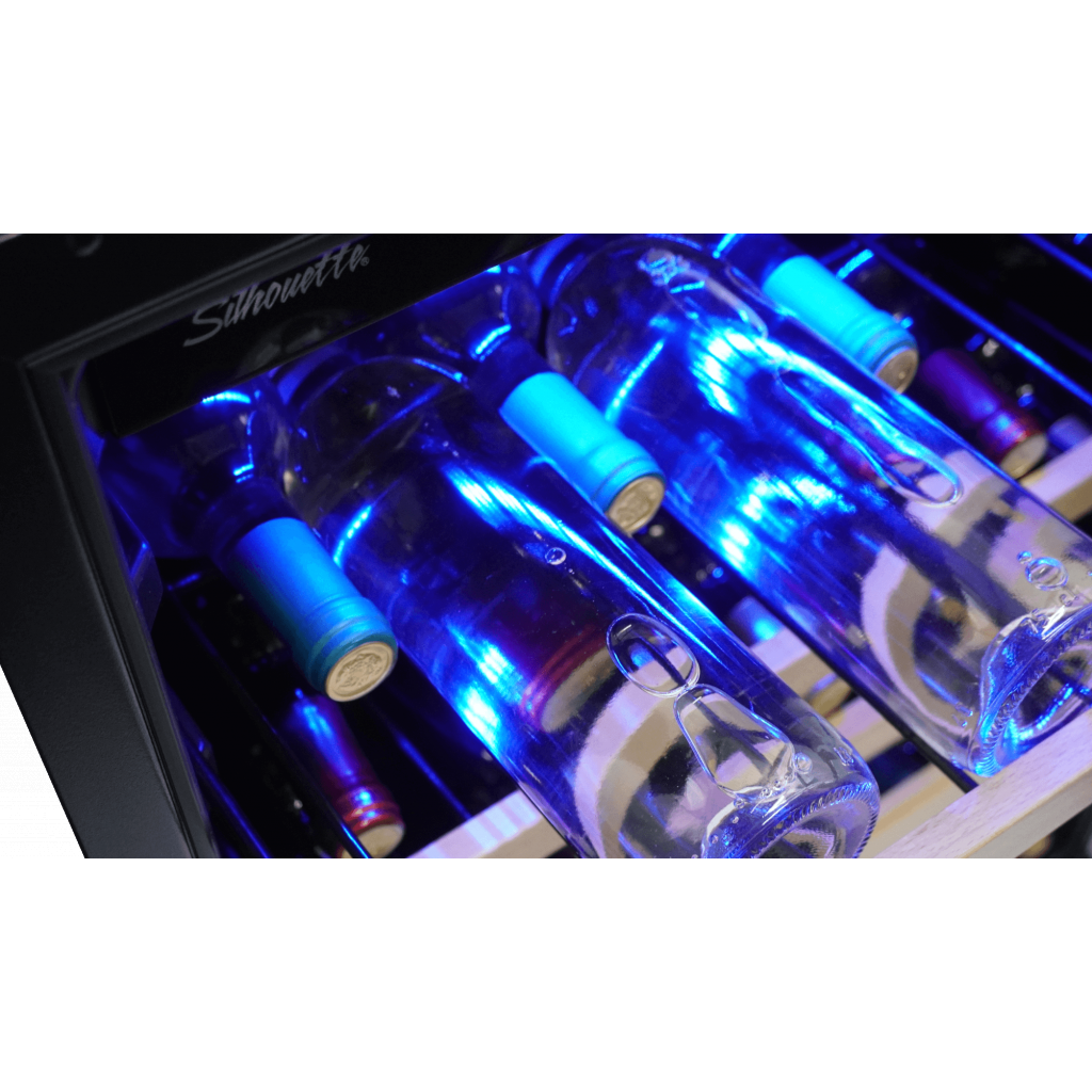 Danby Silhouette Stilton | 24" Single Zone Wine Cooler | Holds 50 Bottles