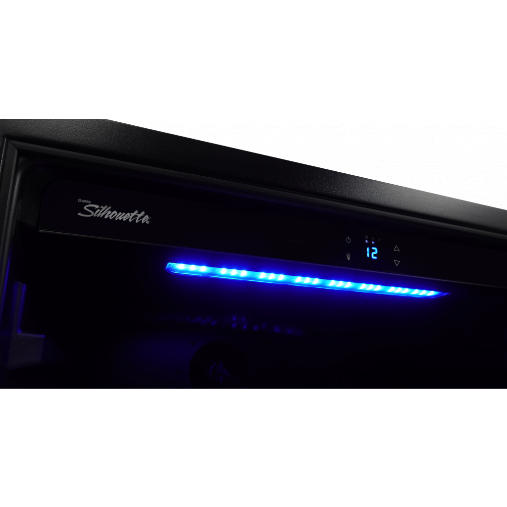 Danby Silhouette Stilton | 24" Single Zone Wine Cooler | Holds 50 Bottles