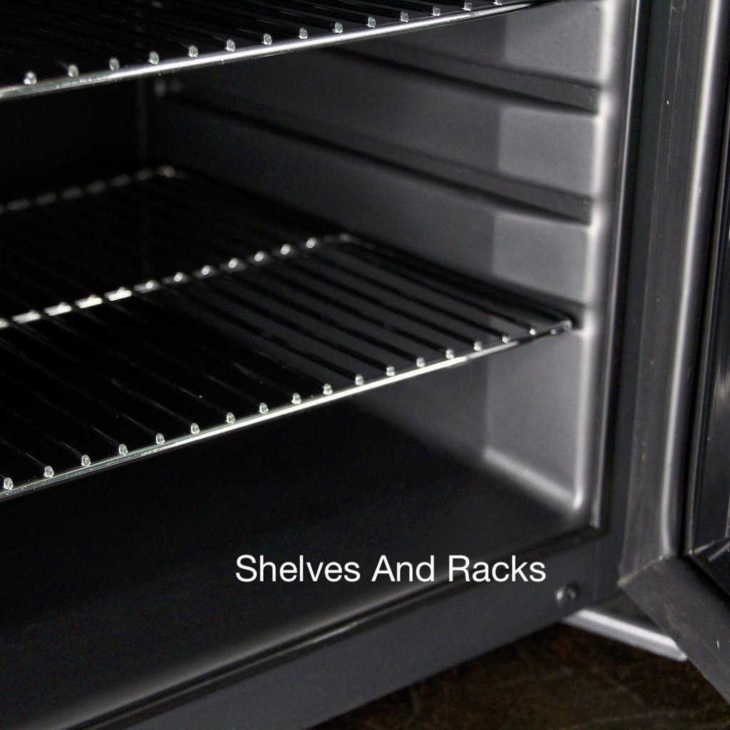 KingsBottle 17” Compressor Mini-Fridge | Holds 45 Cans | KBU-52-BP