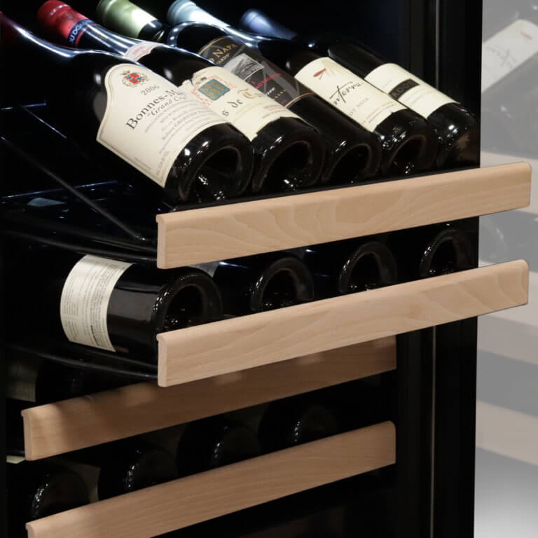 Whynter 24" Wide, 166 Bottle Single Zone Compressor Wine Cooler | Stainless Steel