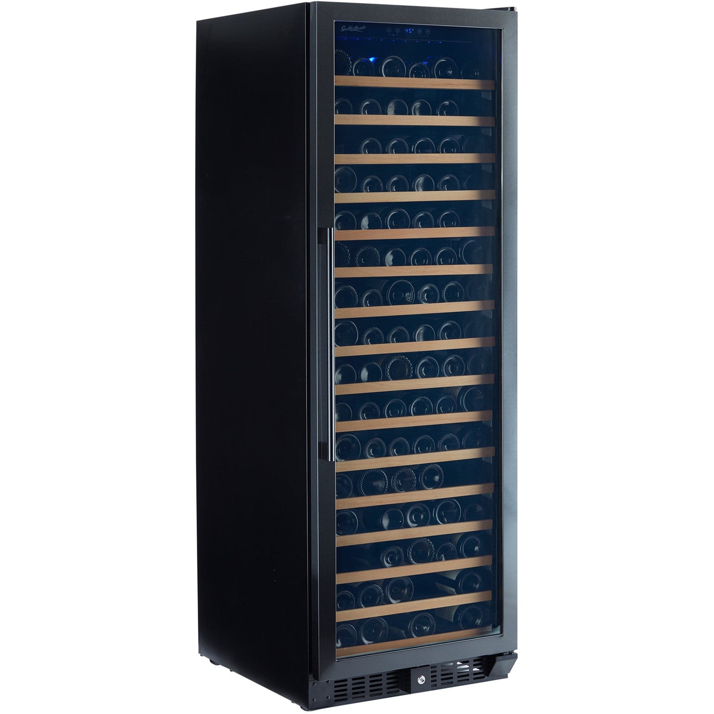 Smith & Hanks 24" Black Stainless Single Zone Wine Cooler | Holds 166 Bottles | RW428SRBSS