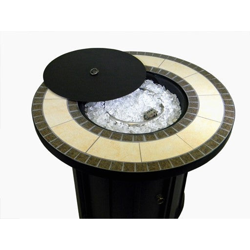 AZ Patio Heaters 30" Round Tile Top Fire Pit
