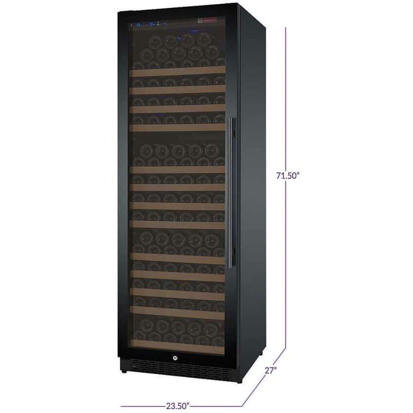 Allavino 24” 177 Bottle Single Zone Wine Cooler | Tru-Vino Technology and FlexCount II Shelving