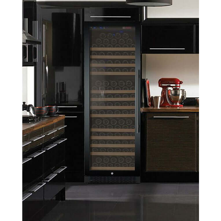 Allavino 24” 177 Bottle Single Zone Wine Cooler | Tru-Vino Technology and FlexCount II Shelving