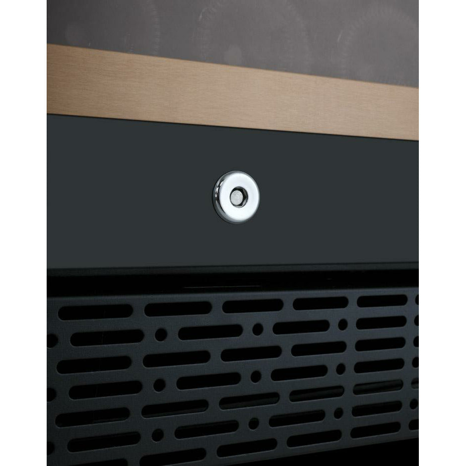 Allavino 47” Wide | 344 Bottle Four Zone Side-by-Side Wine Cooler | Tru-Vino Technology and FlexCount II Shelving