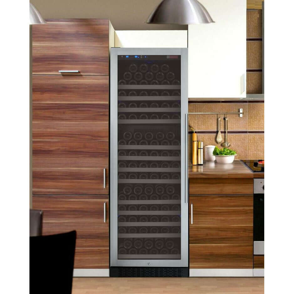 Allavino 24” 177 Bottle Single Zone Wine Cooler | Tru-Vino Technology and FlexCount II Shelving