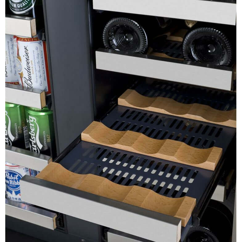 Allavino 24” Dual Zone Wine & Beverage Center Combo | Holds 18 Bottles/66 Cans