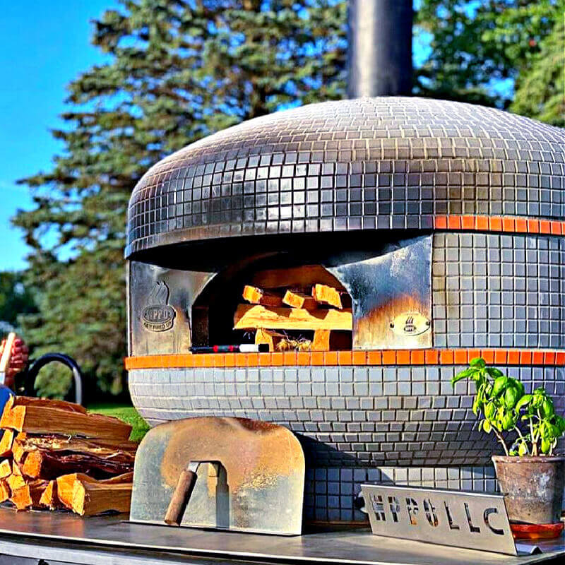 WPPO Lava Dome Professional Wood Fire Pizza Oven